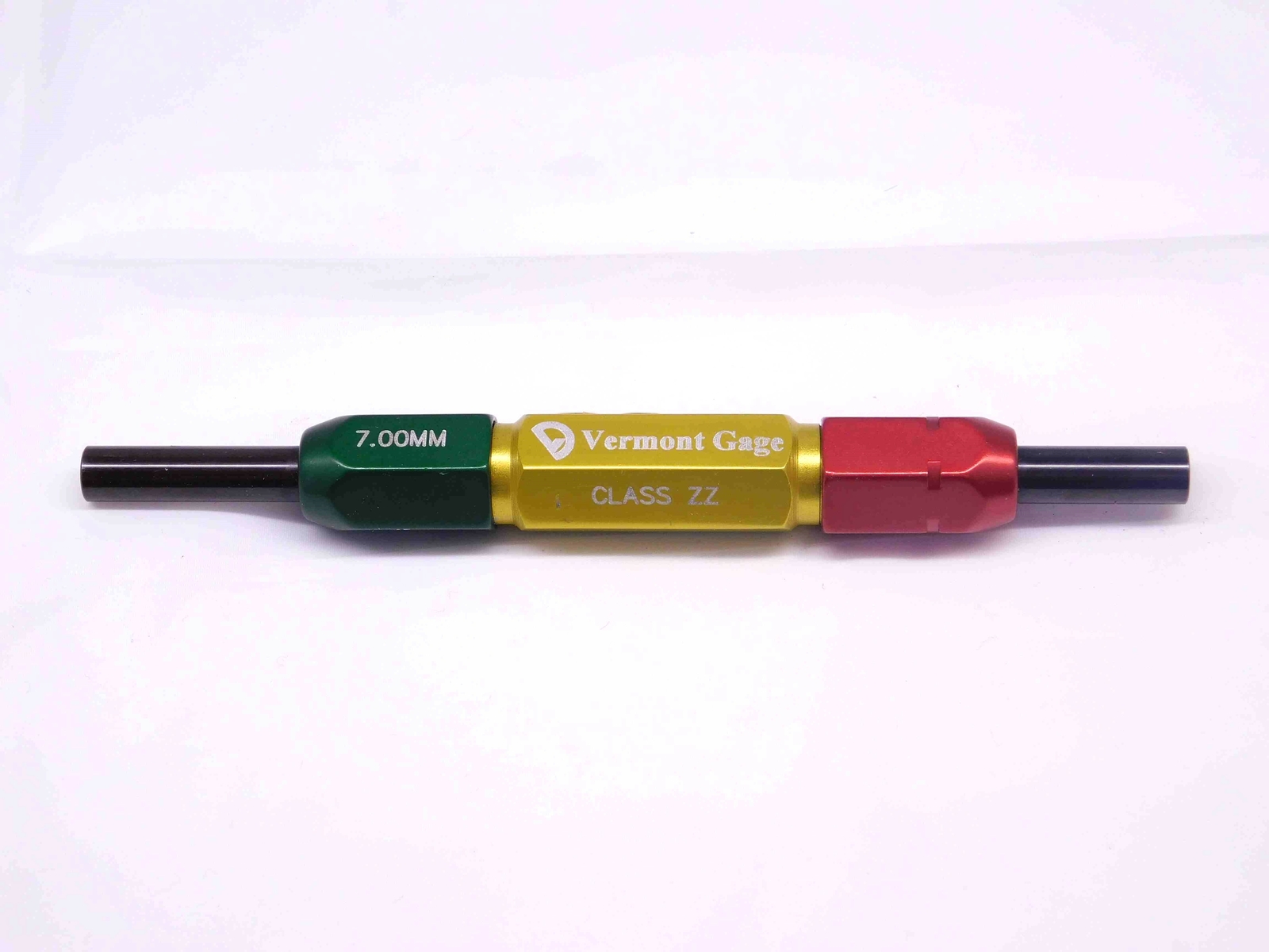 7.000 & 7.150 CLASS ZZ METRIC PIN PLUG GAGE GO NO GO ONSIZE 7 mm .2815 7.00 7.15