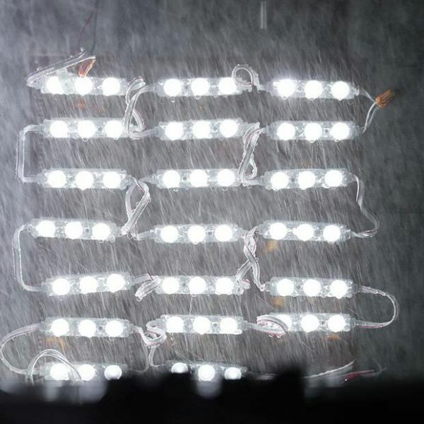 10pcs/lot SMD 2835 Waterproof LED Module 3 LED Chips with Aluminum PCB Injection