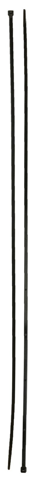 (50) Black 48″ Inch Nylon Heavy Duty Cable Wire Wrap Zip Ties 175 LBS USA MADE