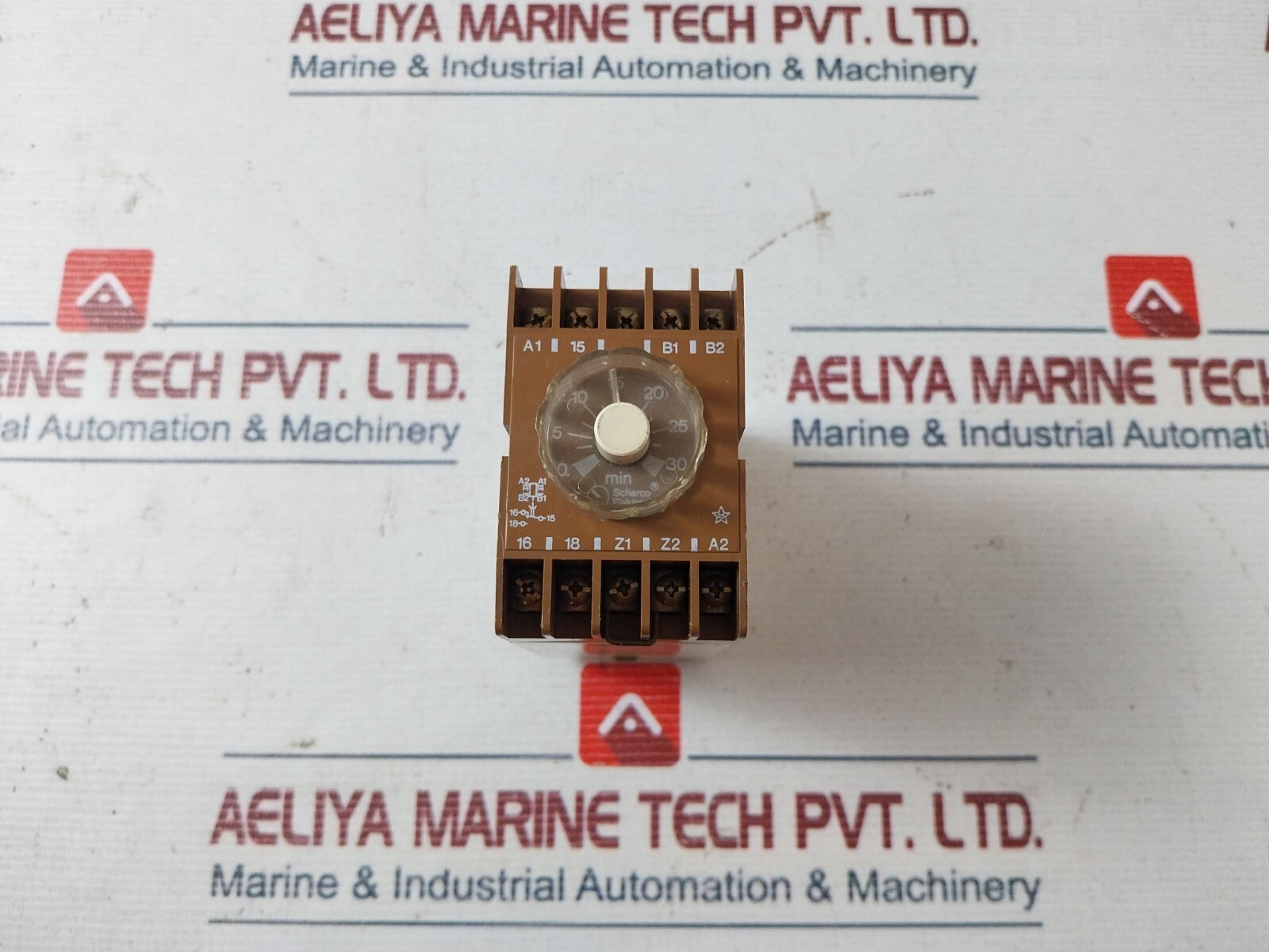 Scharco Elektronik NA Off-Delayed Time Relay 0-30 Min