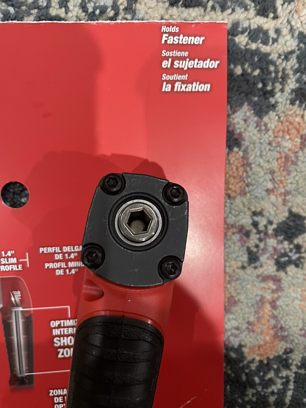 New Milwaukee SHOCKWAVE Impact Right Angle Adapter w/ Optimized Shockzone