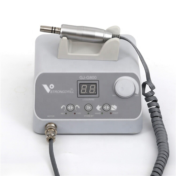 Strongdrill Dental Lab Brushless Micromotor G800 with 50000 rpm Handpiece W101E