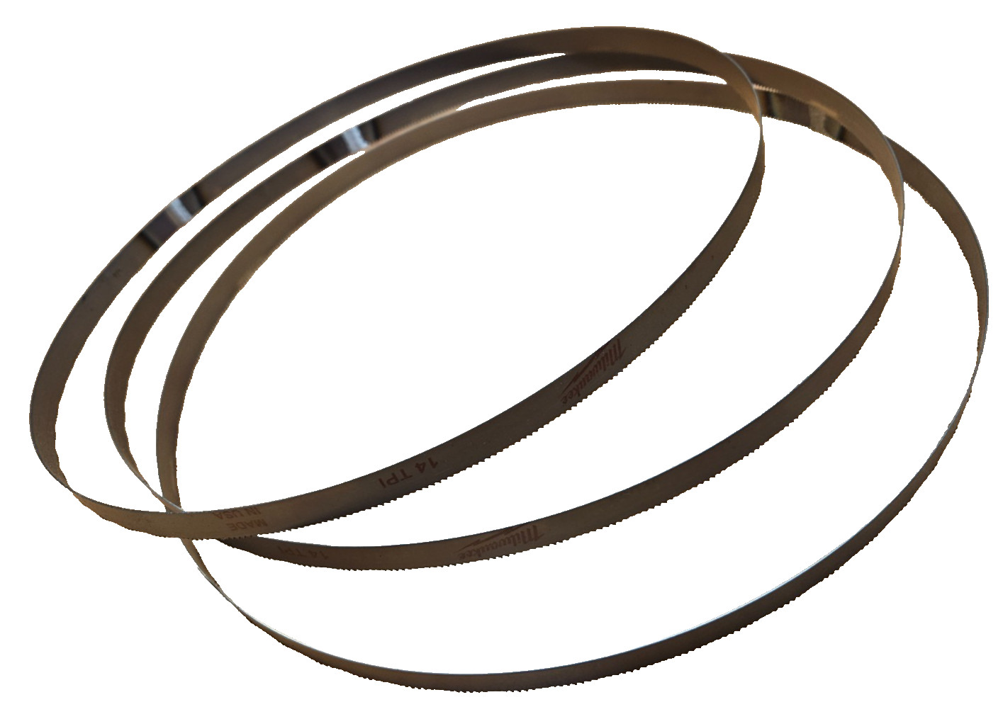27″ x 1/2″ 18T Milwaukee 48-39-0572 Sub-Compact Portable Band Saw Blade 3 Pk