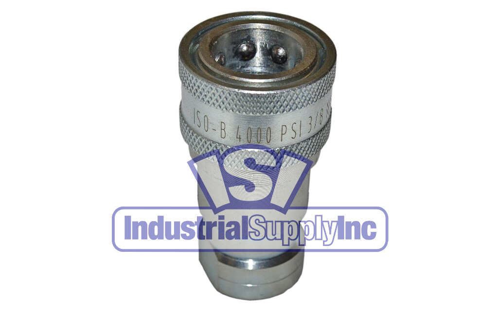 Quick Coupler | ISO 7241-1 B | 3/8″ NPT Pipe Threads | Complete Set