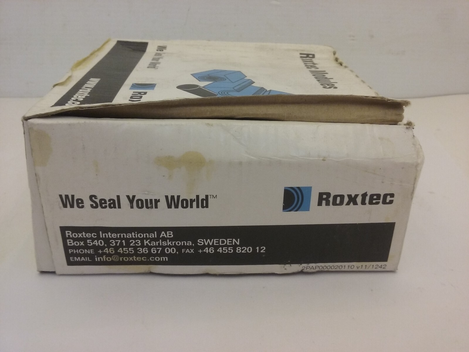 ROXTEC CM30W40 CM MODULE WITH MULTIDIAMETER, BOX OF 12, NIB