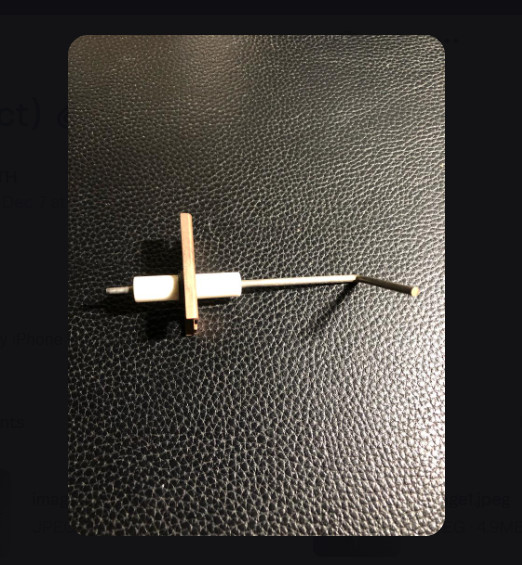 CARRIER # 50HJ401431 FLAME ROD SENSOR
