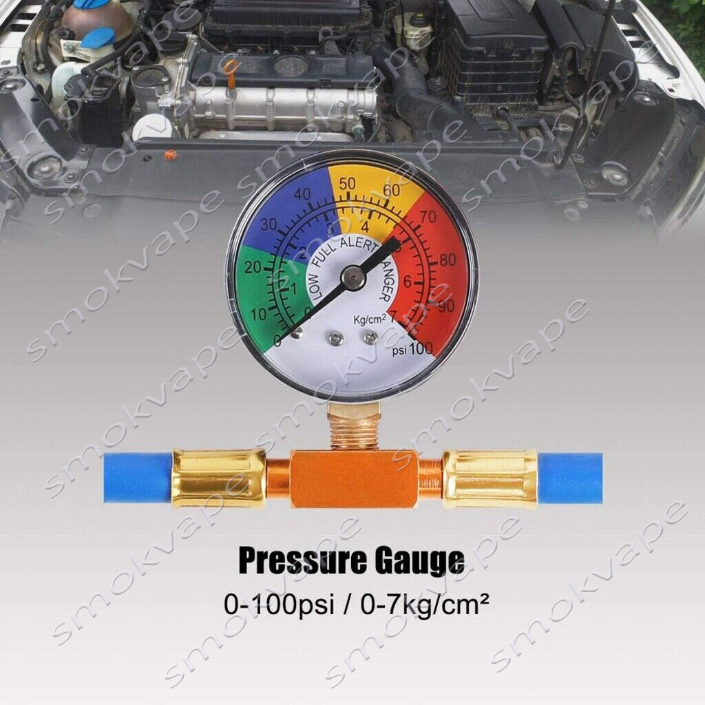 Refrigerant Recharge Kit A/C R134-a Self-Sealing Adapter for AC Sealing cans