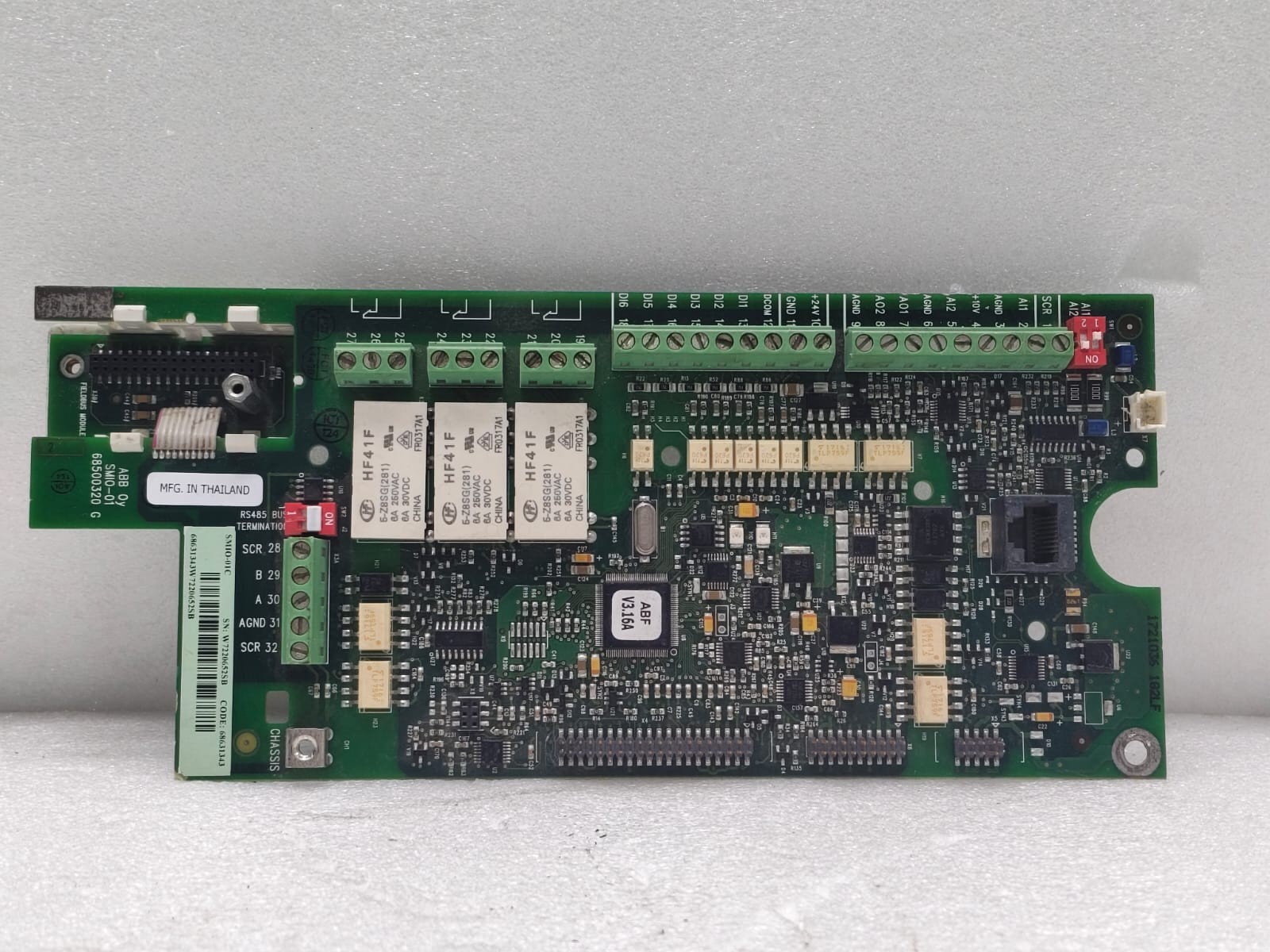 ONE ABB Inverter ACS550 Series CPU Motherboard SMIO-01C Used Free delivery