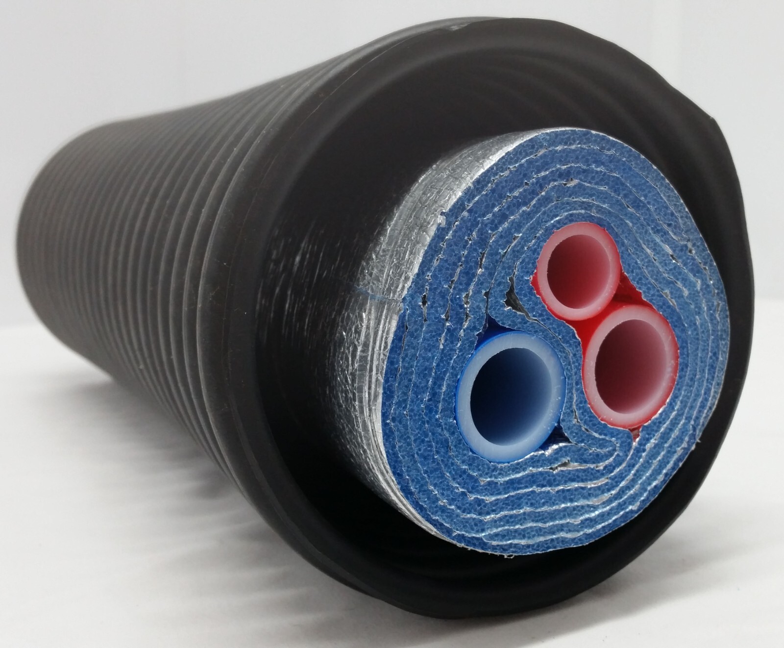 180 ft. of Commercial Grade EZ Lay 5 Wrap Insulated (3) 3/4″ OB PEX Tubing