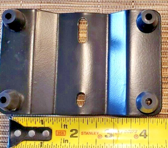 Pump Mounting Bracket Powder Coated Steel/ rubber feet Sold In Lots Of 50 Each