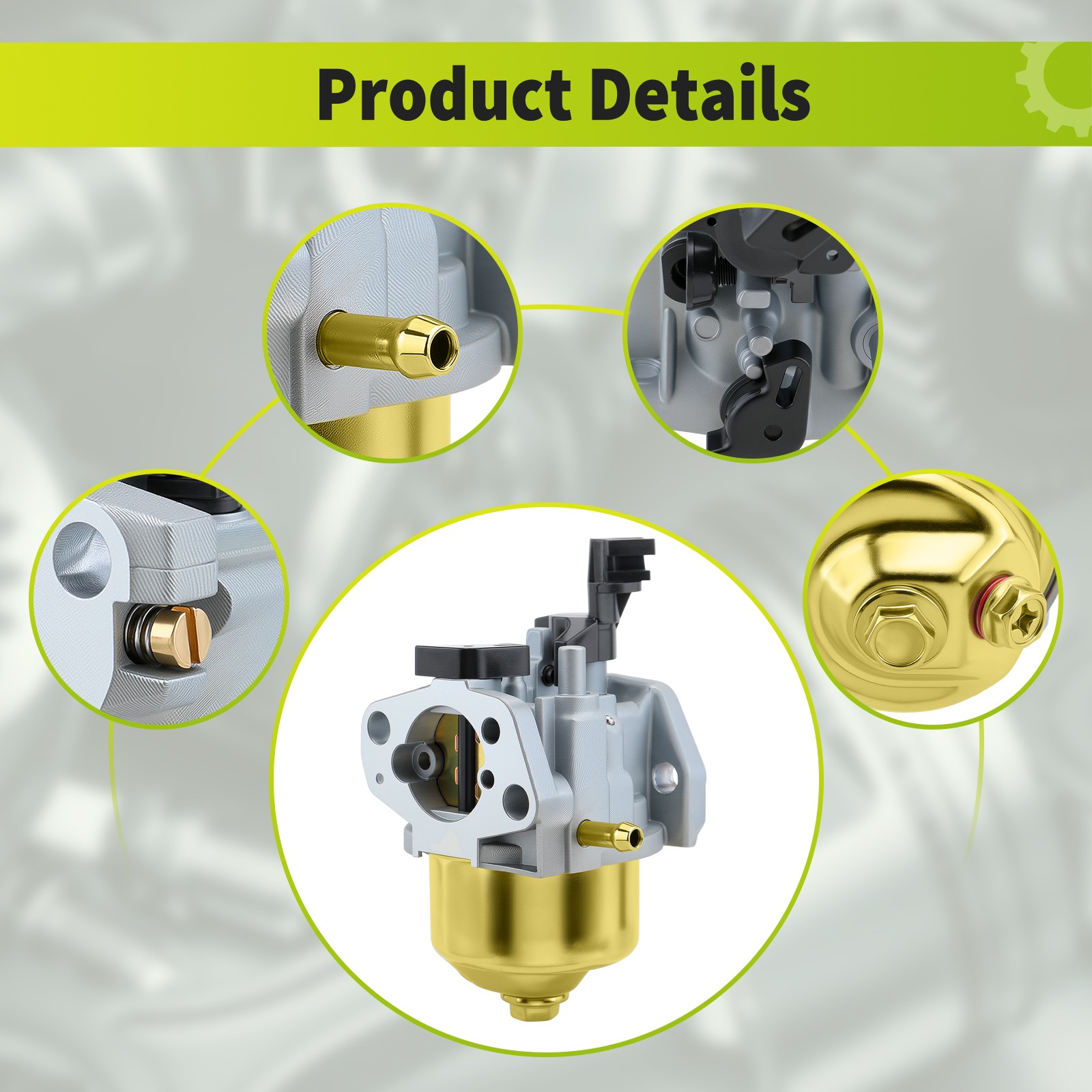 Carburetor for Honda 2KW to 4KW 5.5hp 6.5hp GX160 168FA 168FB 170F Gas Generator
