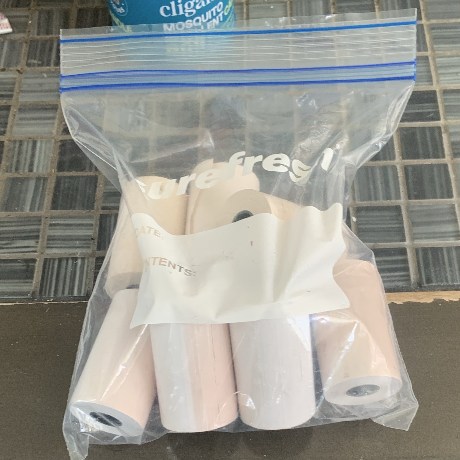 Thermal POS Receipt Paper Rolls 2 1/4 in (57 mm) for Thermal Printer White