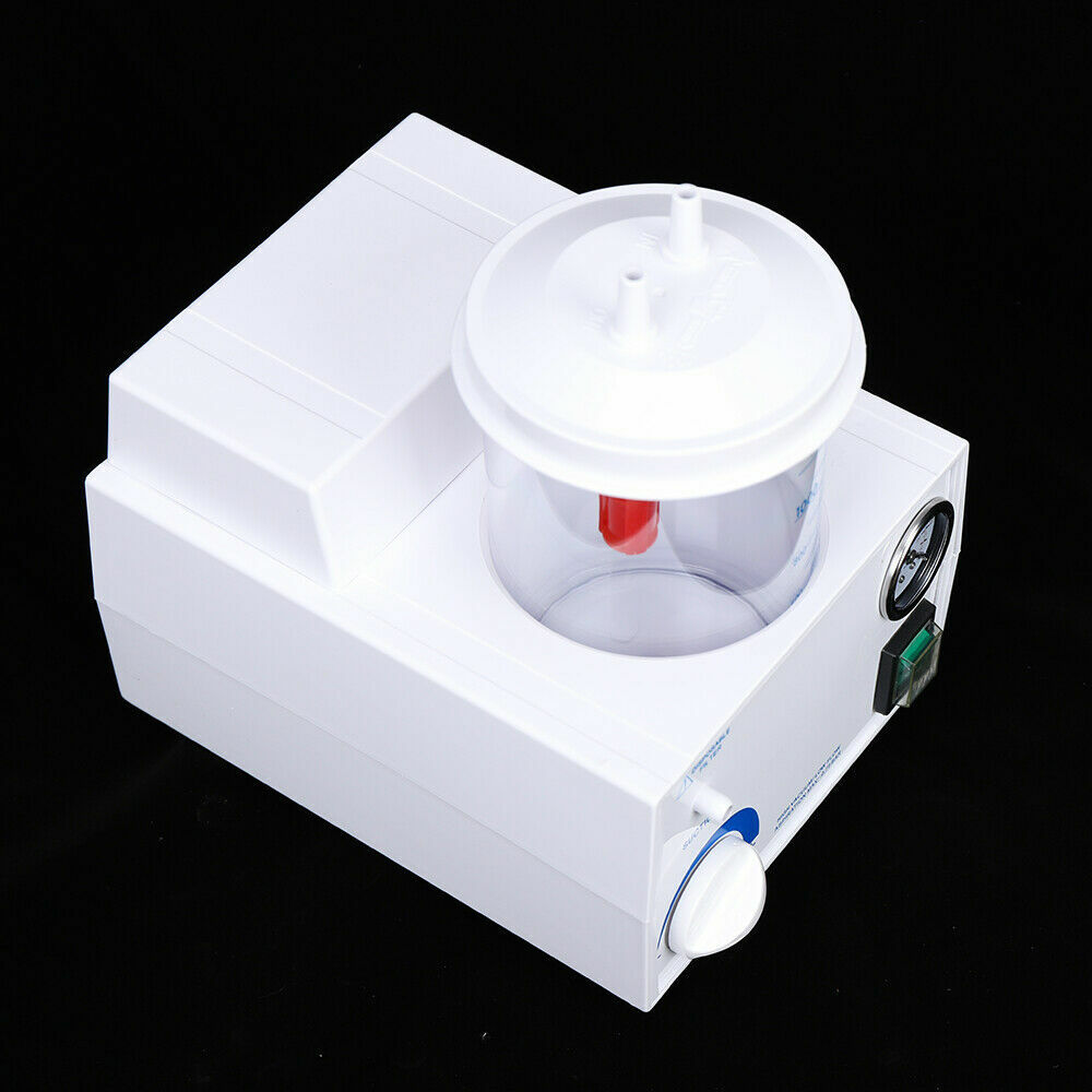 Portable Dental Phlegm Suction Unit Emergency Medical Vacuum Aspirator Machine