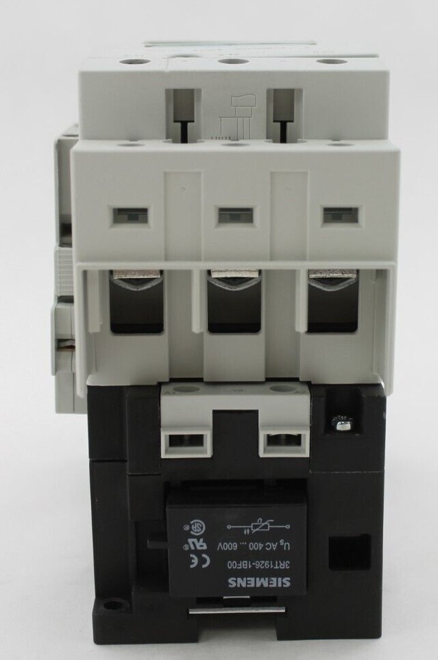 Siemens 3RT1046-1AV60 Contactor + 3RH1921-1EA11 Auxiliary