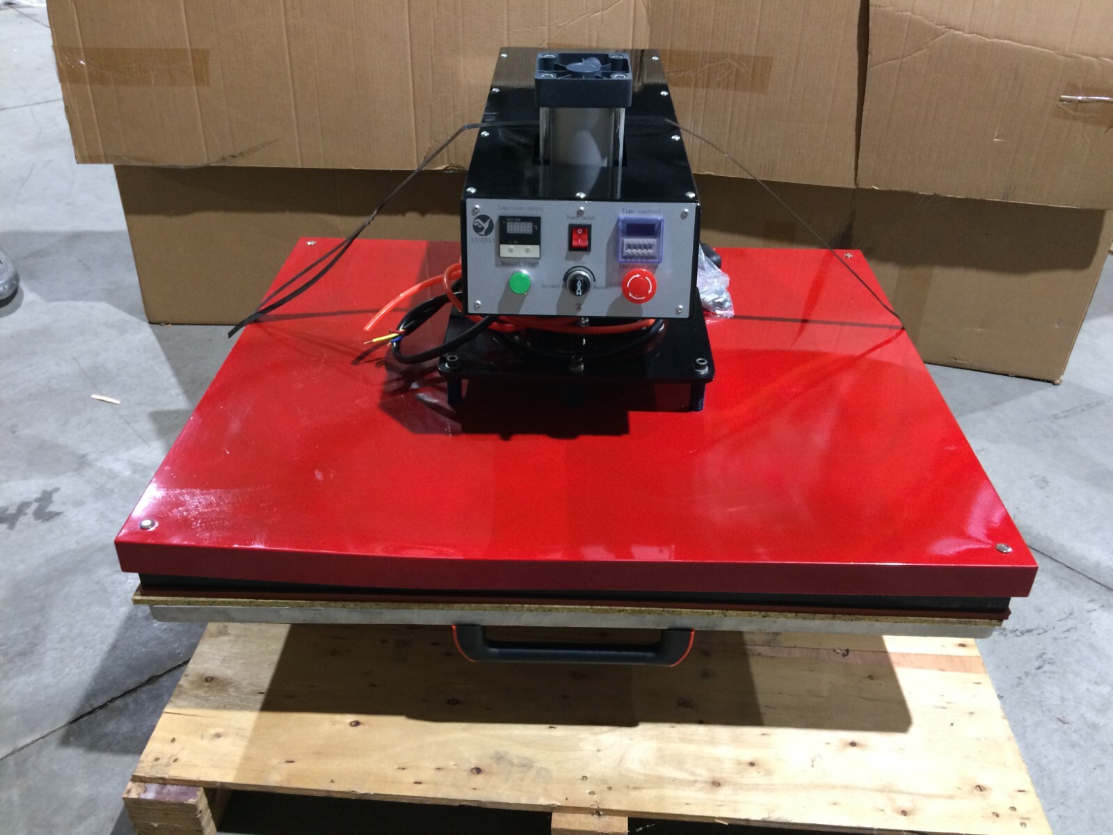 NO NAME 32 1/4″x 40″ Large Format Heat Press with Slide Out Drawer