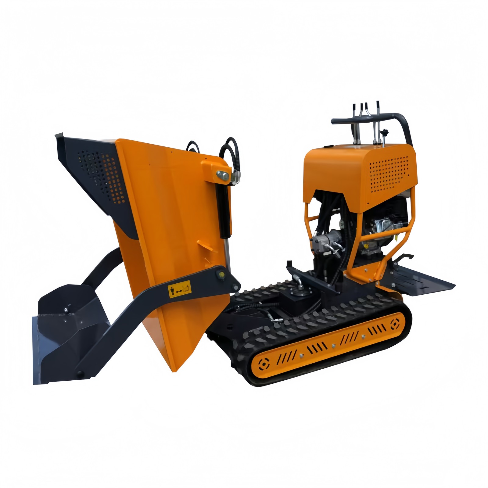 6.5HP Mini Crawler Dumper Tracked Self-Loading With Rato Engine EPA LandHonor
