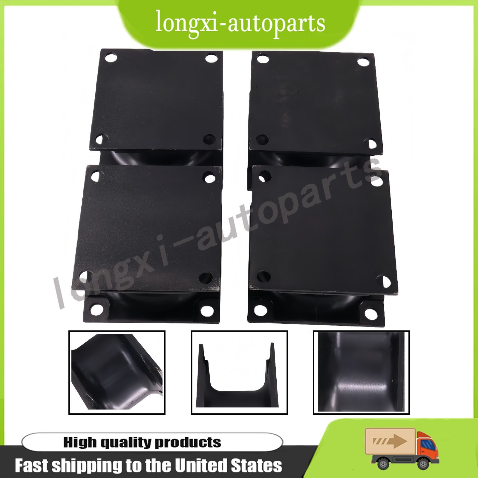4X Rubber Shock Mount Fits Stanley Hydraulic HS6000 HS6019 HS6100 HS8000 HS11000