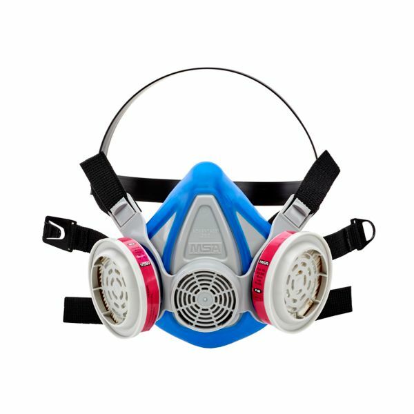 MSA HALF MASK REUSABLE RESPIRATOR PROTECTION PAINTING WELDING SANDING MEDIUM