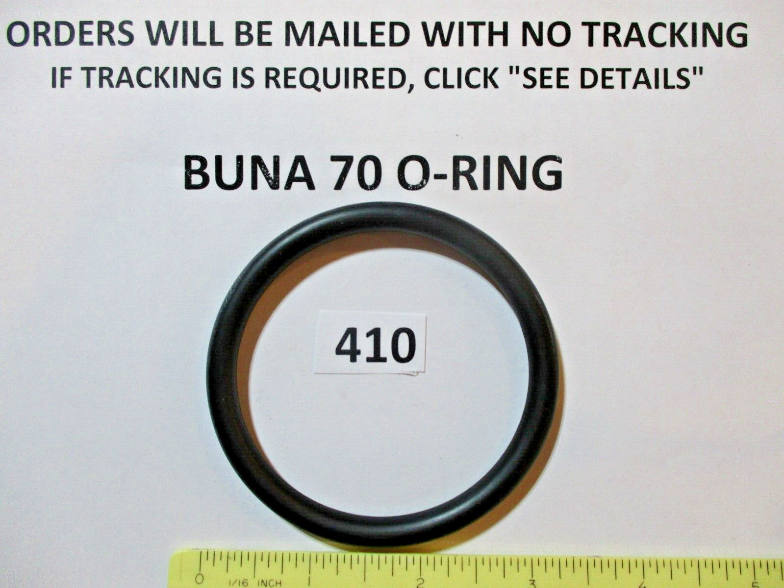 410 O-ring 2-5/8″ ID x 3-1/8″ OD x 1/4″ thick. Buna-70. Quan 1.