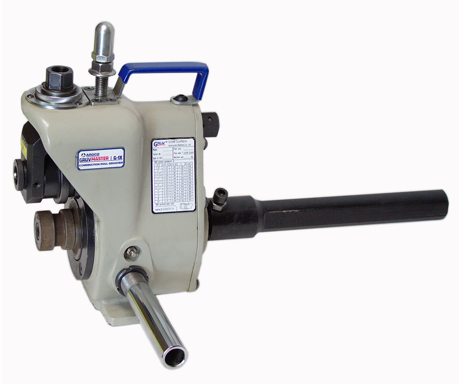 ARGCO RGM-840 Heavy Duty Capacity 1″ to 12″ in Air Combo Roll Groover with Ca…