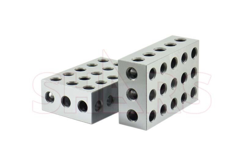 SHARS MATCHED PAIRS ULTRA PRECISION 2-4-6 246 BLOCK SET 23 HOLES 5/8-11 NEW #