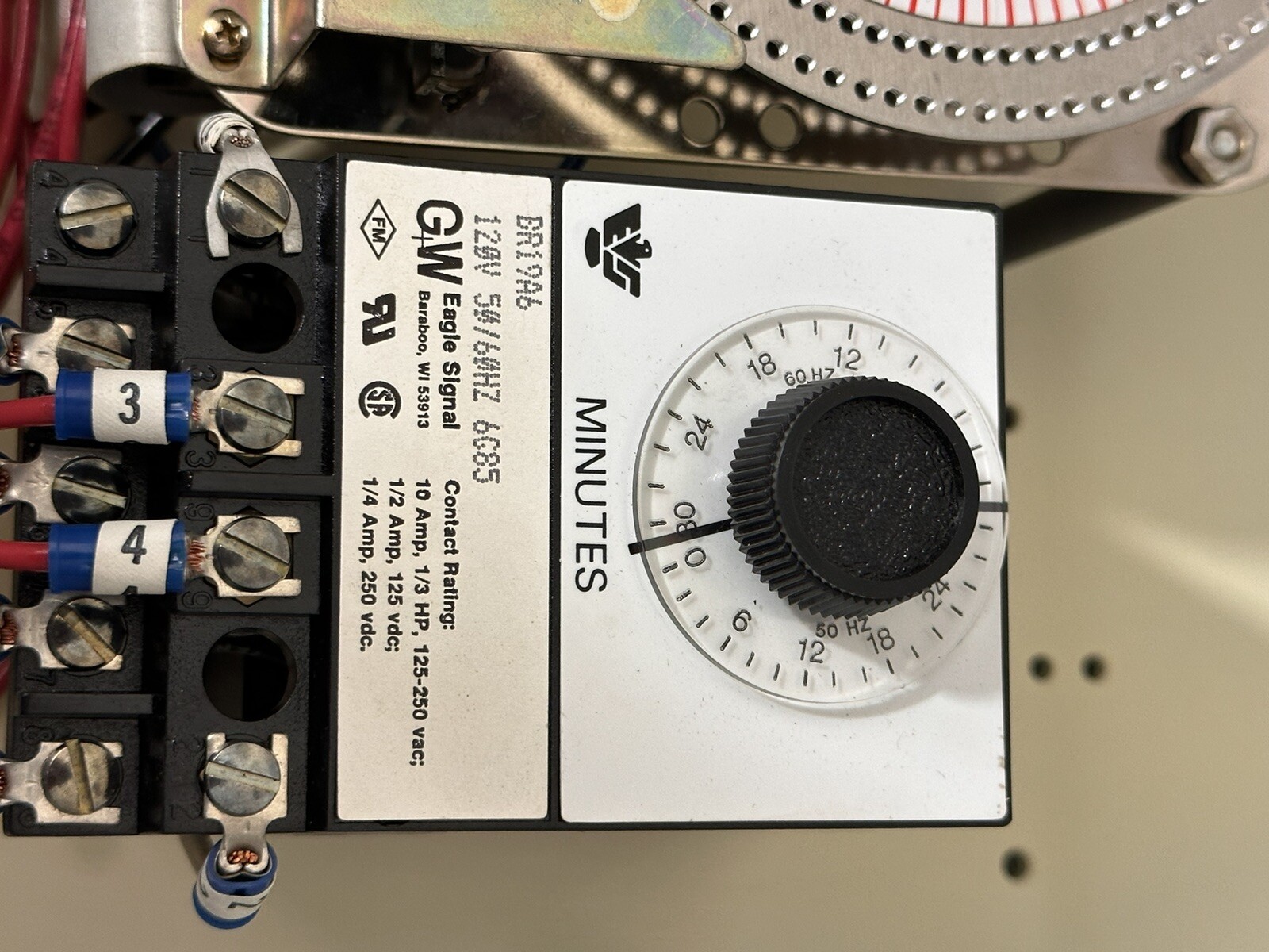 Cleveland Gear KL5-11624 Farval Timer 0-30min 120v-ac