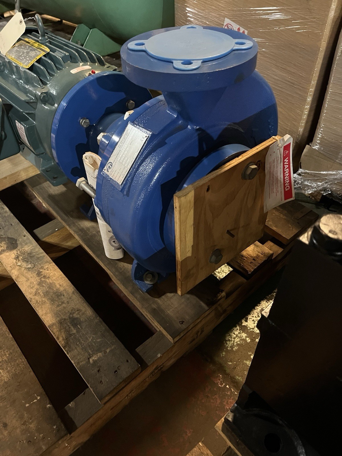 FTI,UC4310,ULTRACHEM 4″X3X10 SEALLESS MAGNETIC PLASTIC LINED CHEMICAL PUMP 20HP