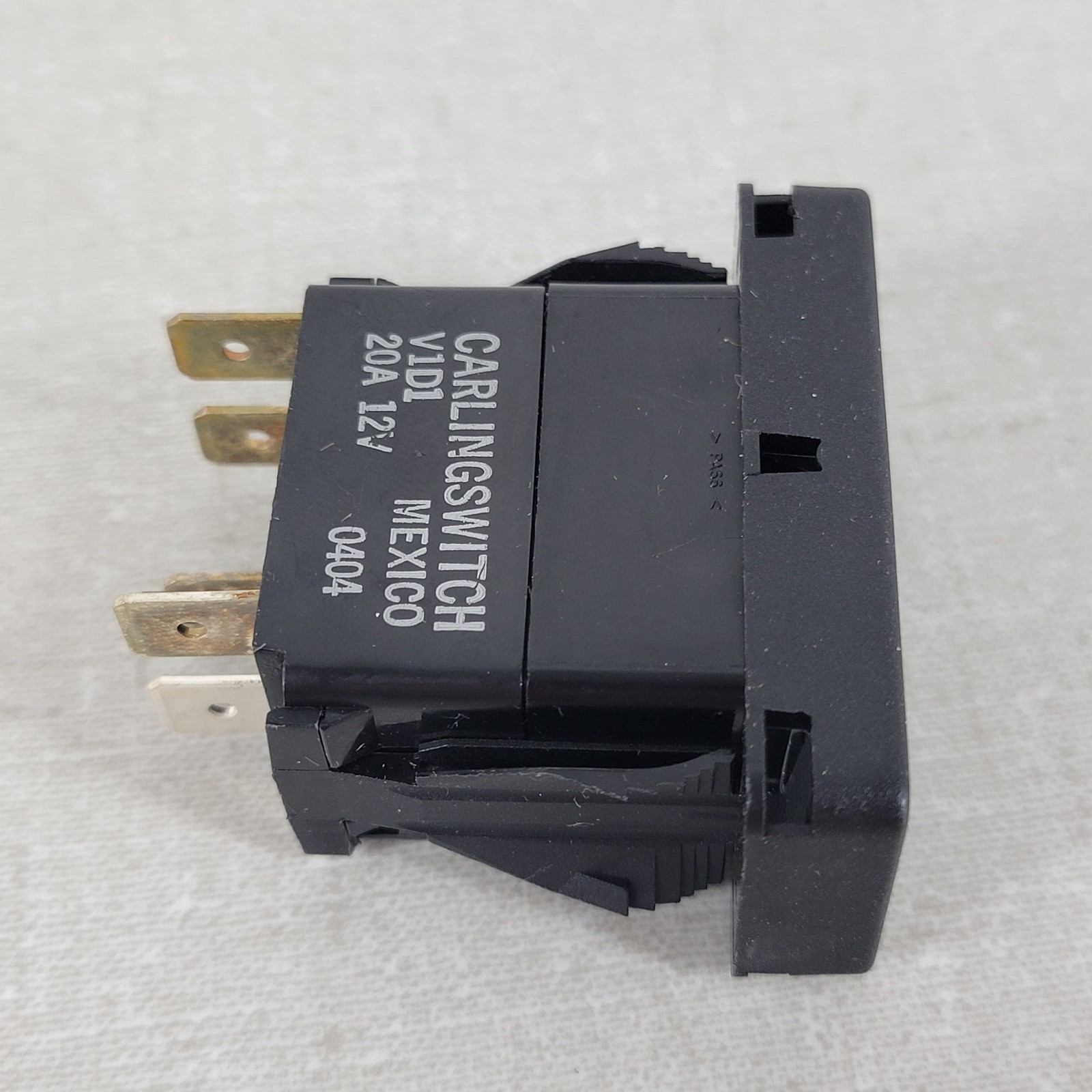 5 Units Carling Switch V1D1 20A 12V Contura Rocker Switch 3-Pin Black Mexico