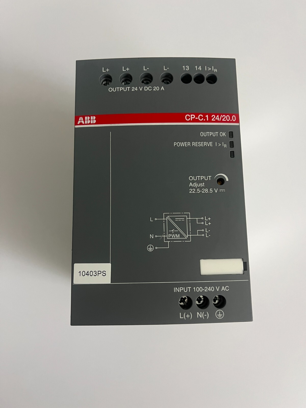 ABB CP-C.1 24/20.0 Power Supply 1SVR360763R1001