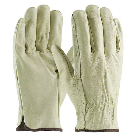 Pip 994 Leather Drivers Gloves, Premium Cowhide, Straight Thumb, Gunn Cut,