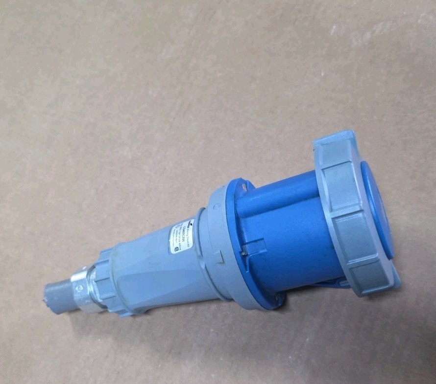 Cooper Female IEC Watertight Connector CD460C9W 60A 250V 3P 4W