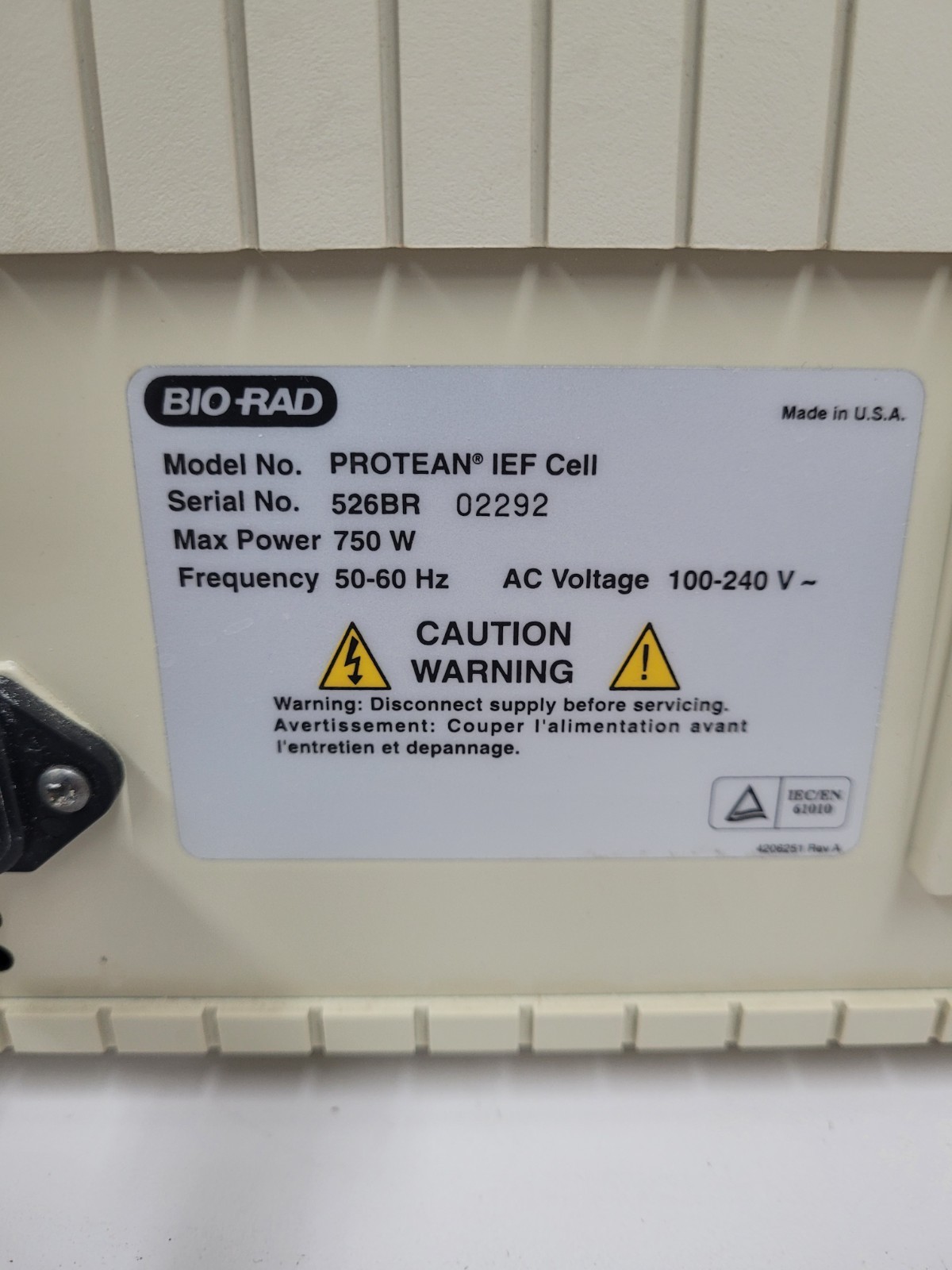 Bio-Rad Protean IEF Cell 526BR