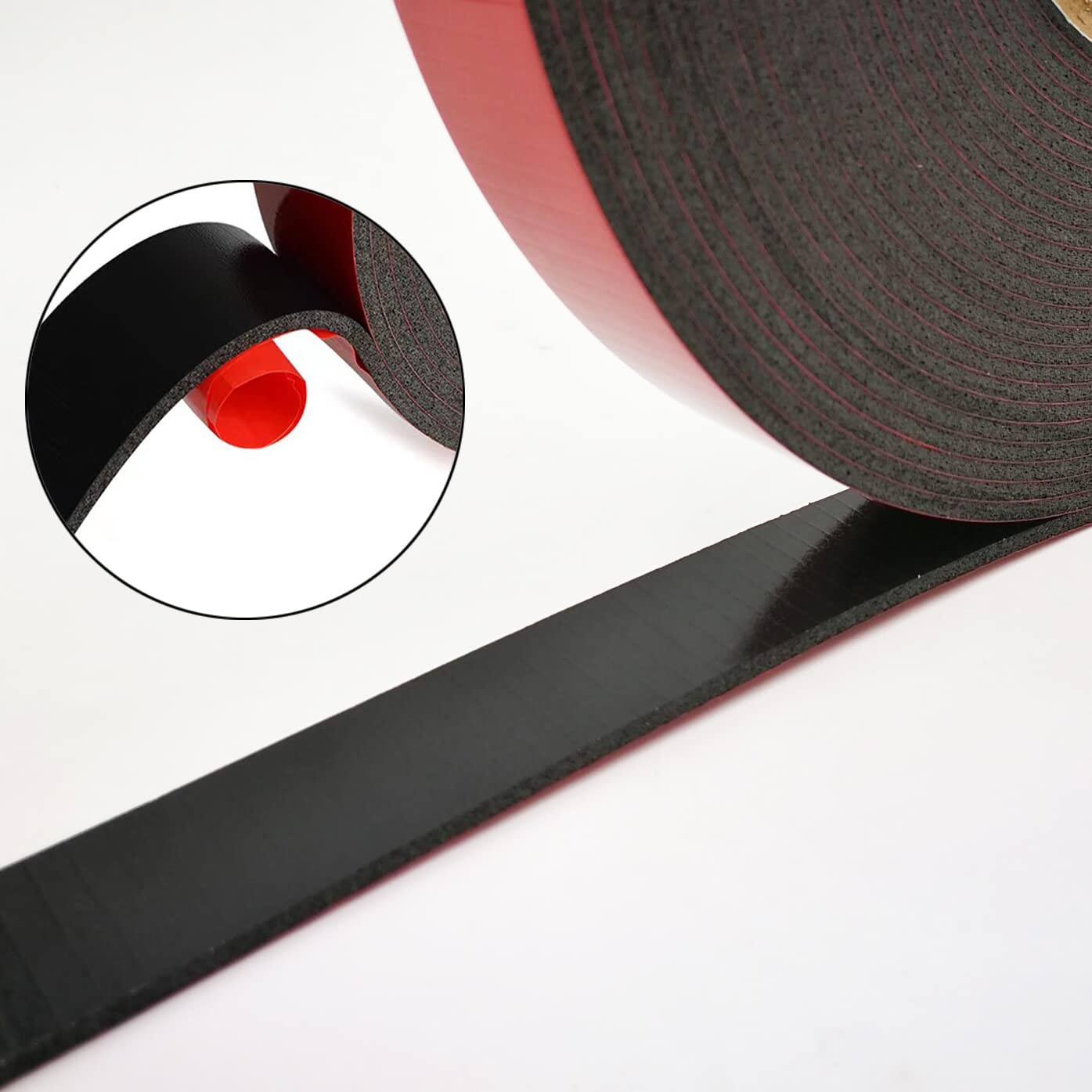 LLPT Double Sided Foam Tape 1 Inches x 50 Ft Durable Adhesive Weatherproof fo…