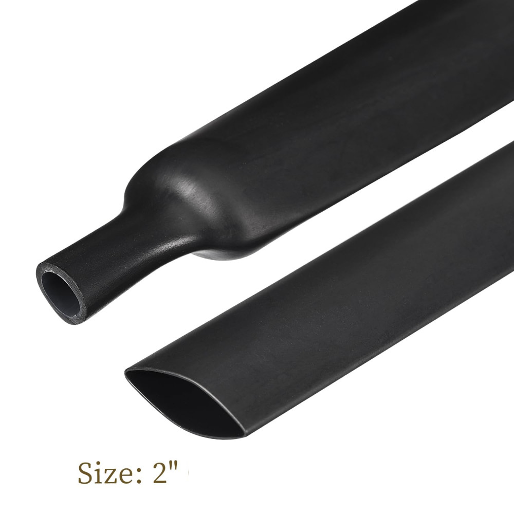 Diameter 2″(50mm) Heat Shrink Tubing 3:1 Ratio Dual Wall Adhesive Glue Lined