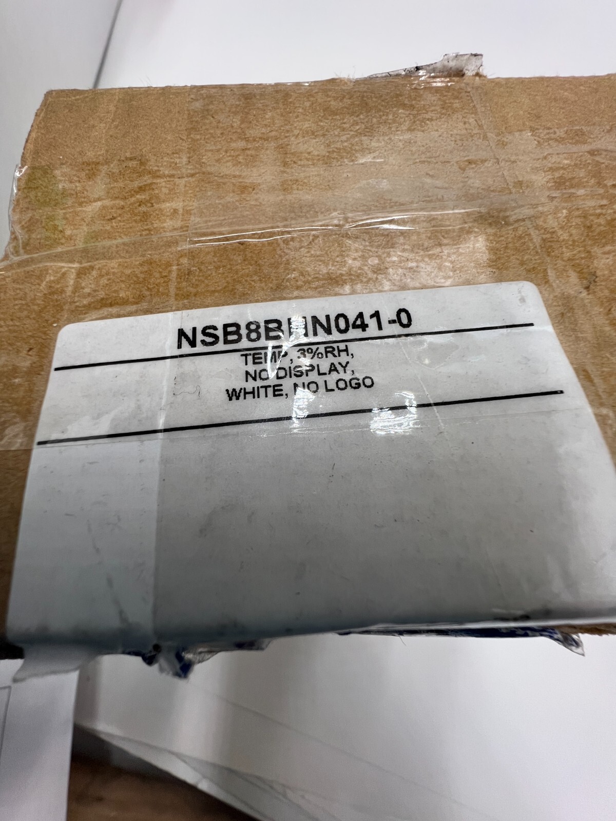 Johnson NSB8BHN041-0, Network Sensor, No Display, White, No Logo