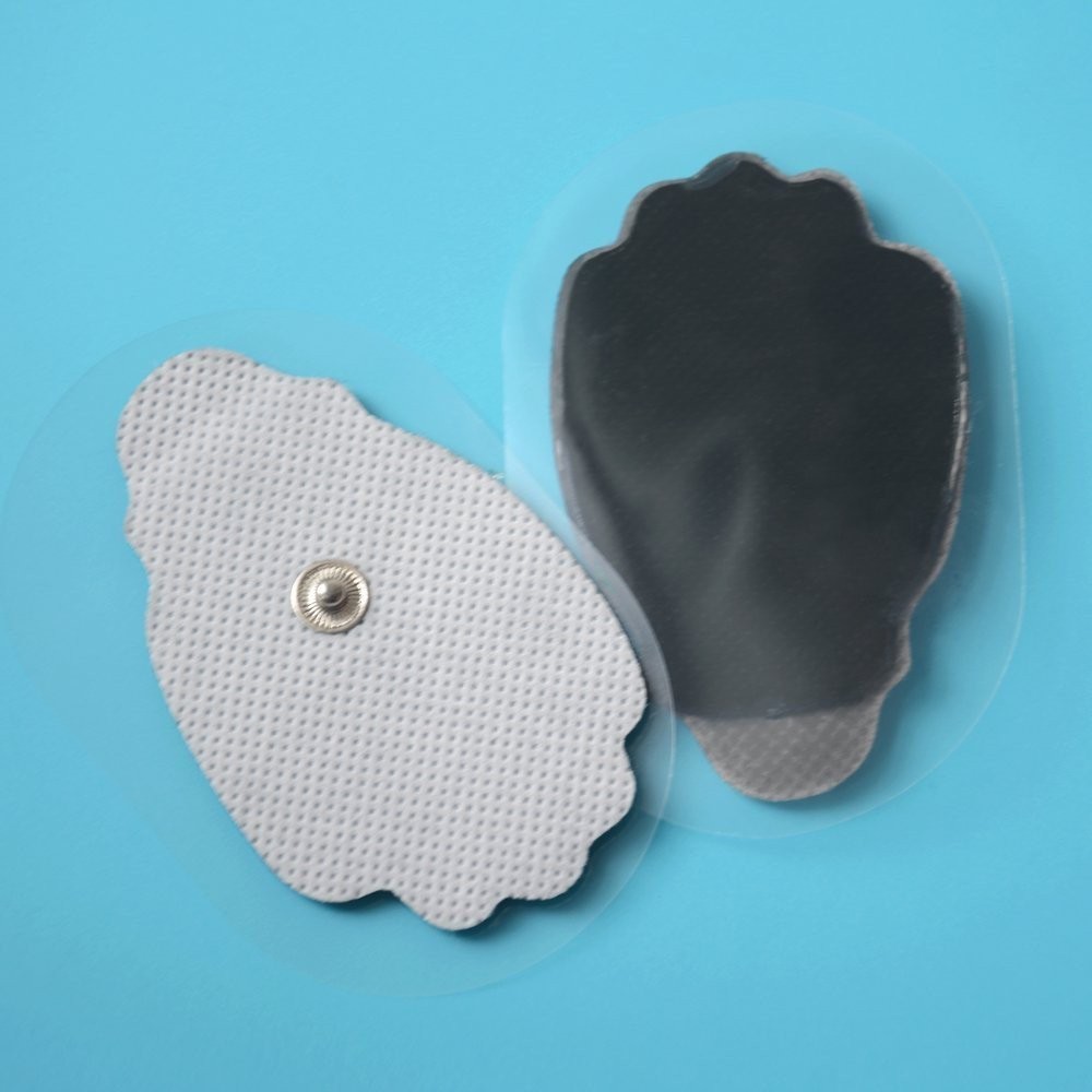 TENS Large Snap On Electrode Pads, 10 Pairs (20 Pads)