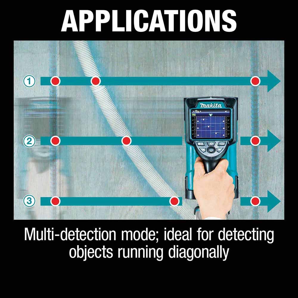 Makita DWD181ZJ 18V LXT Lithium-Ion Cordless Multi-Surface Scanner (Tool Only)