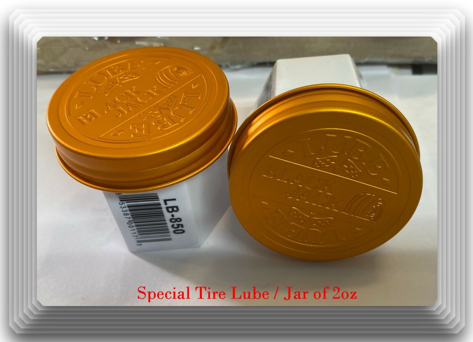 Made In USA Black Jack 1Jar 2oz Special Lube For Tire Repair