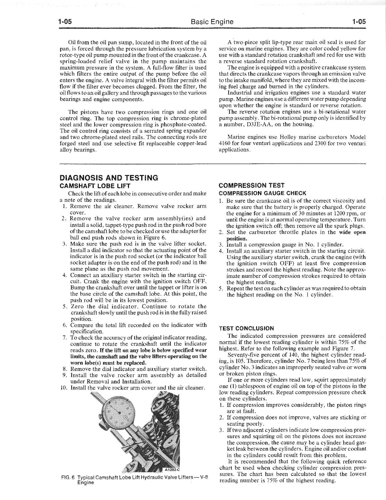 302 351 Industrial & Marine Engine Service Manual Fits Ford CSG-850 WSG-858 CID