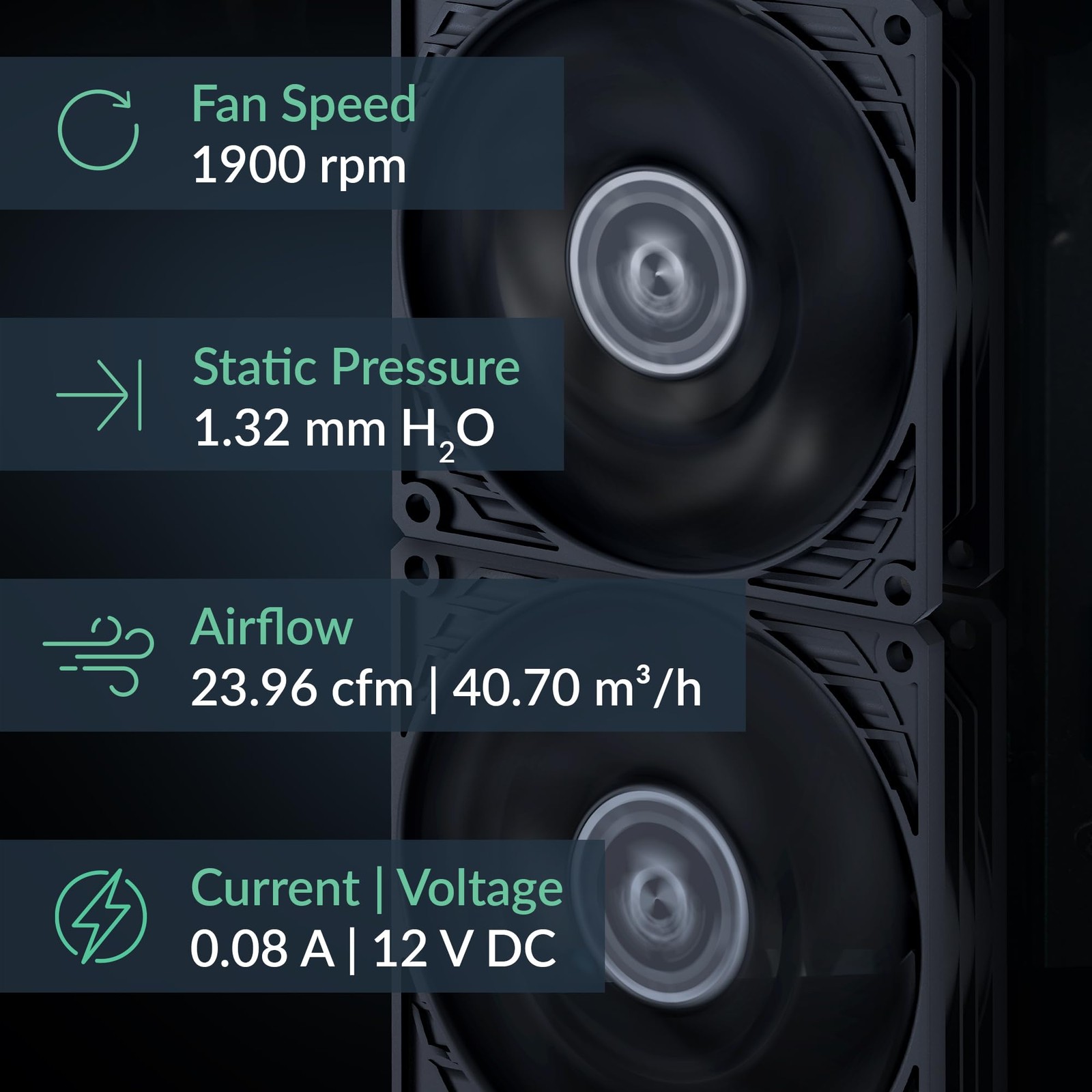 ARCTIC P9 Silent – PC Fan, 92 mm Particularly Quiet case Optimized Black