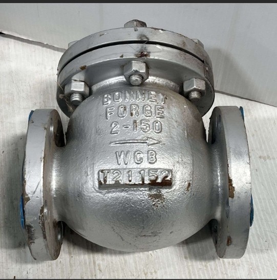 Bonney Forge 2 – 150 . 1-61-RF Swing Check Valve 1-61-RF . 2 – DN50