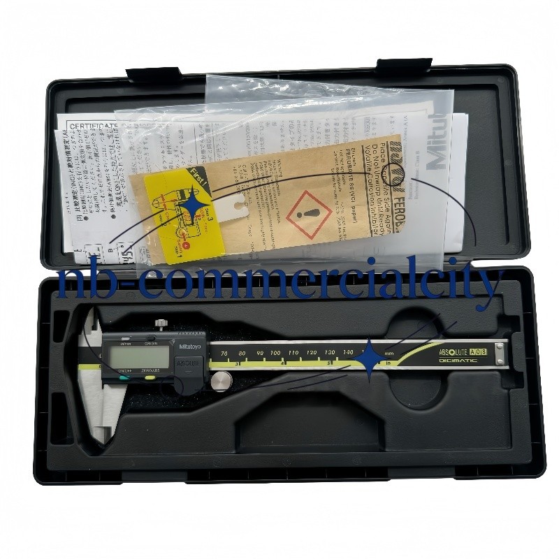 Mitutoyo 500-196-30 0-6″ 150mm Absolute Digimatic Vernier Caliper Japan