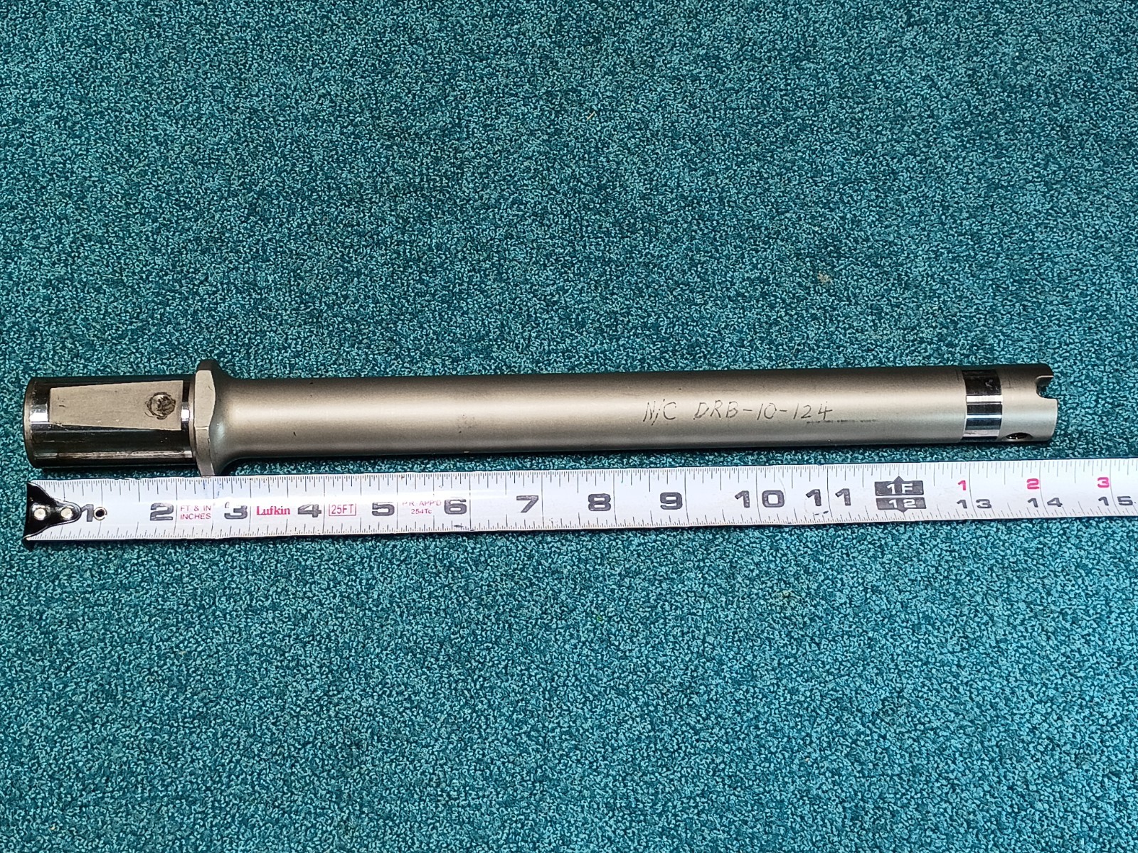 Hertel HTS Deep-Hole Drilling Extension 14″ OAL 32mm SHK 28mm Nose 2 Deg. Taper
