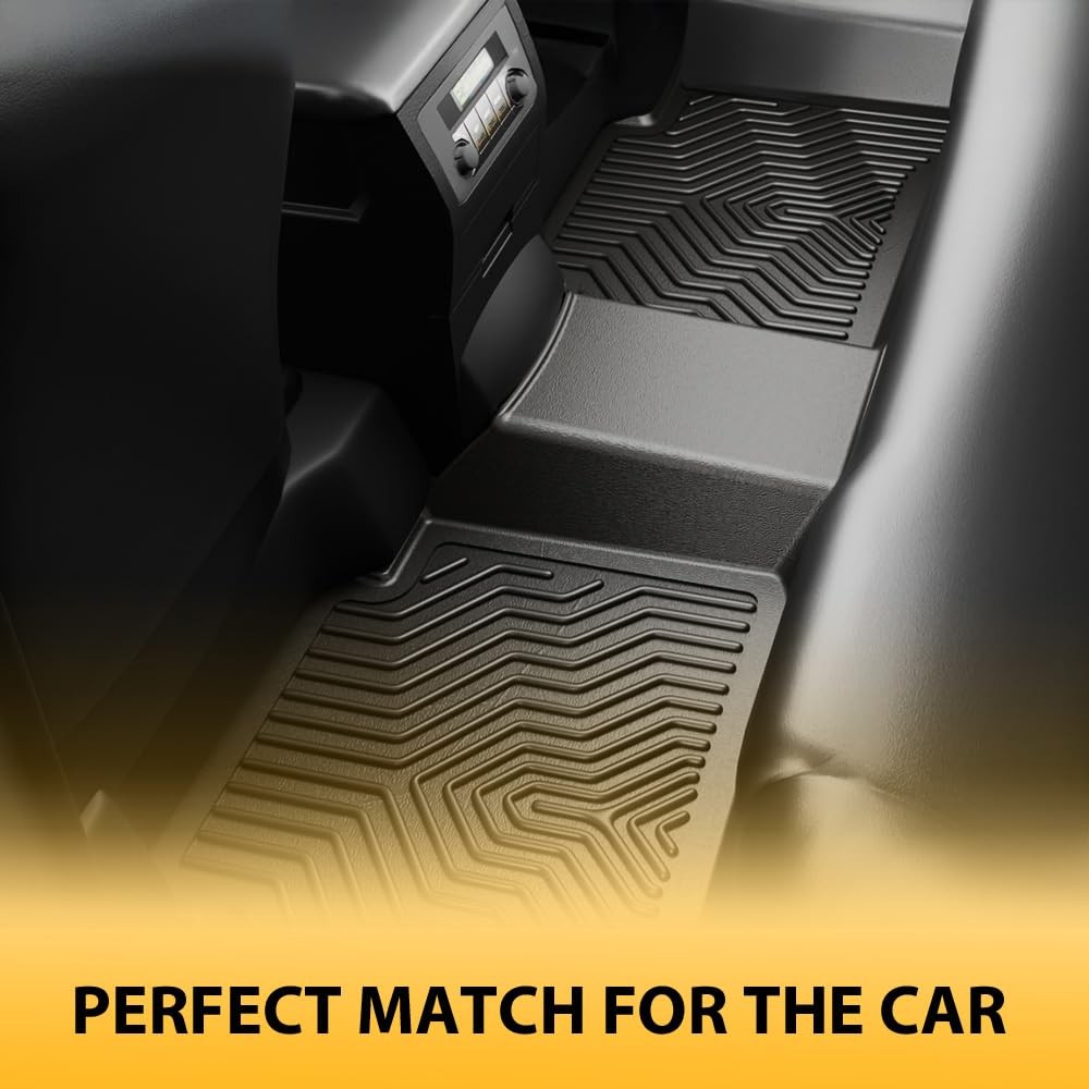 TPE Floor Mats Cargo Liner Toyota Sienna 2021-2025 8 for Seat 1st-3rdRow All-Wea