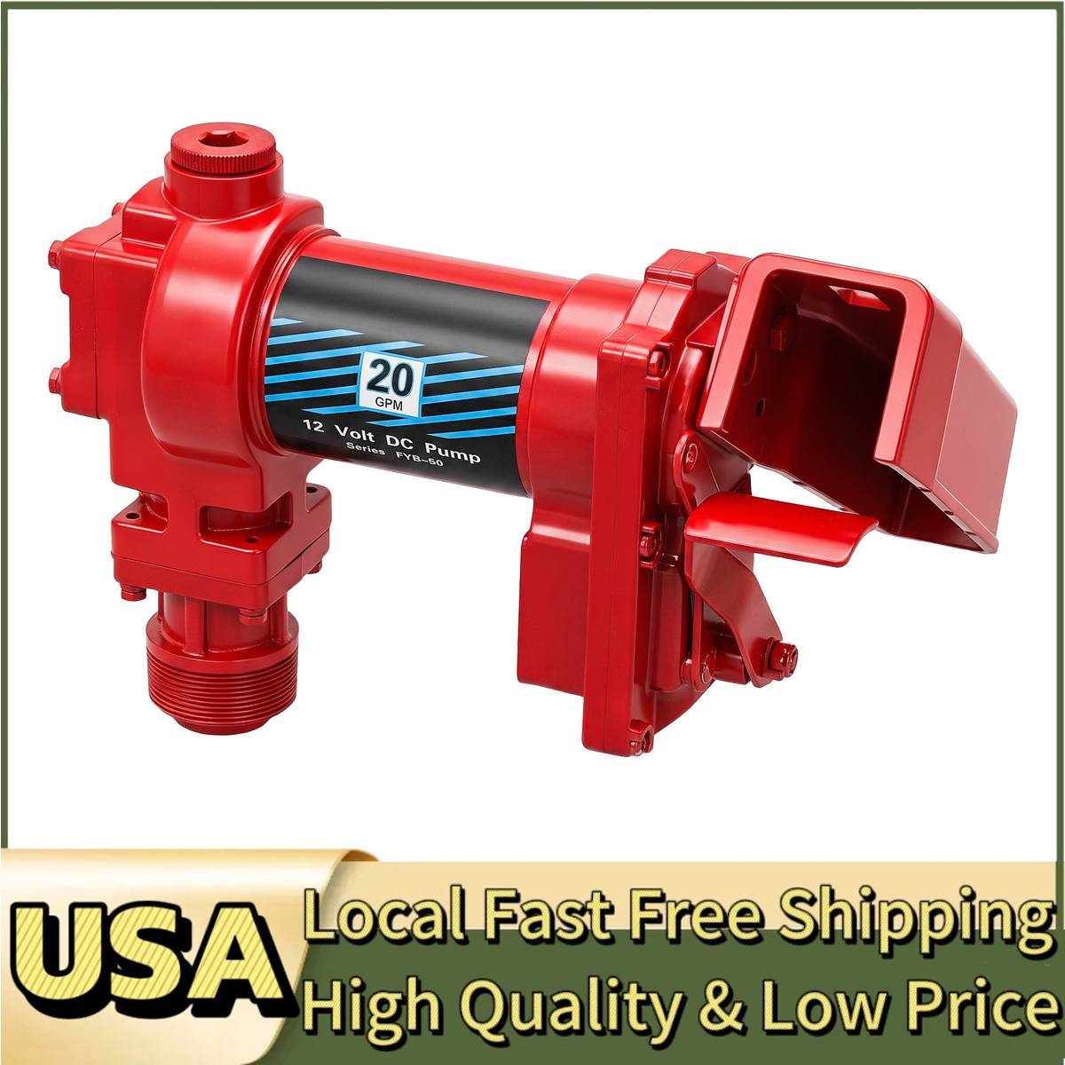 Fuel Transfer Pump 15GPM High Flow 2V 15GPM multi-fuel pump Heavy Duty
