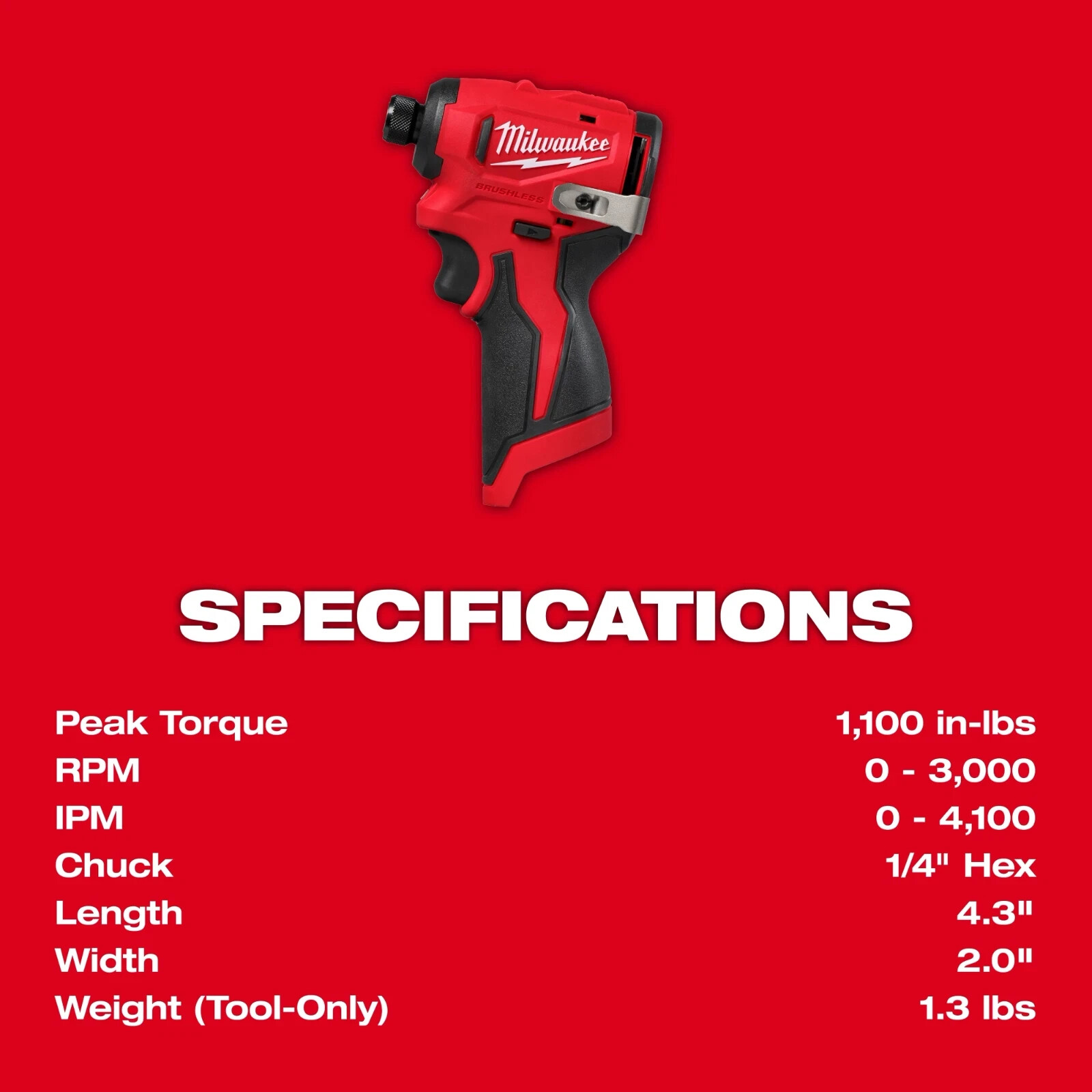 Milwaukee M12 12V 3494-22 Subcompact 2-Tool Combo Kit Brushless Impact & Drill