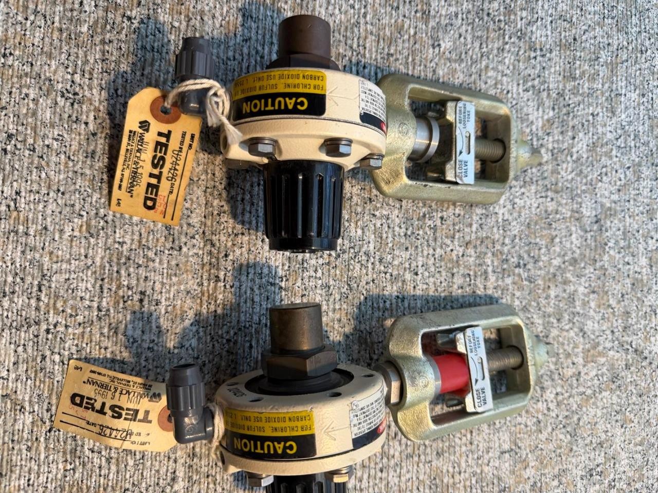 2ea WALLACE & TIERNAN CHLORINE PRESSURE REDUCING VALVE U24426