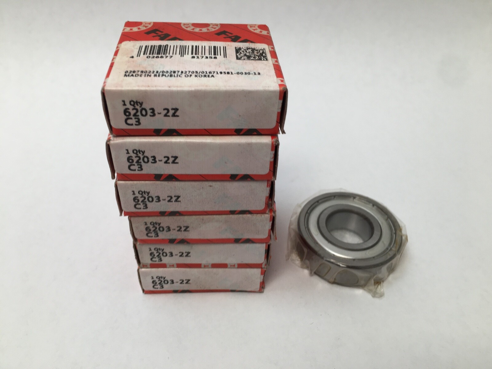 FAG 6203 2Z C3 DEEP GROOVE BALL BEARING FAST SHIPPING