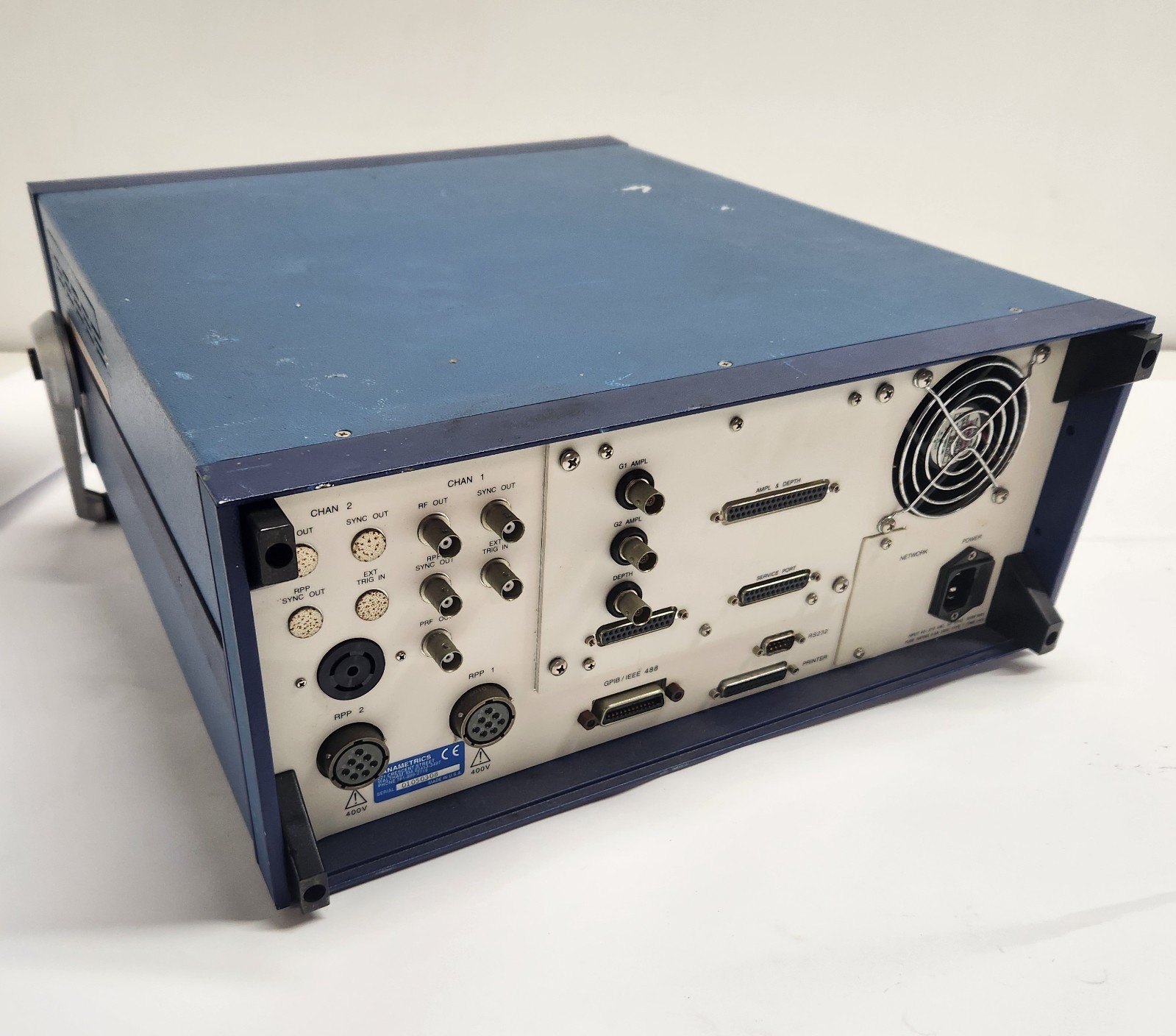 Panametrics 9100 High Speed Ultrasonic Flaw Detector Version 1.48