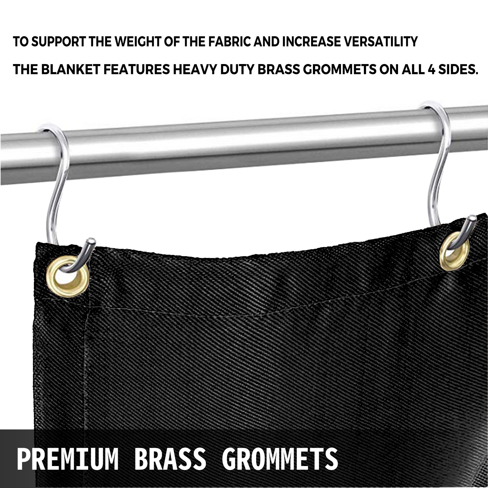 VEVOR 10′ X 10′ Welding Blanket Flame Retardant Protective Gear for Mig Tig Arc